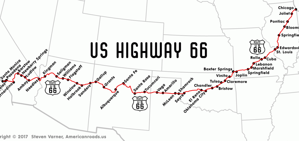 Parsa s Virtual Route 66 Roadtrip A Cyber Journey Down The