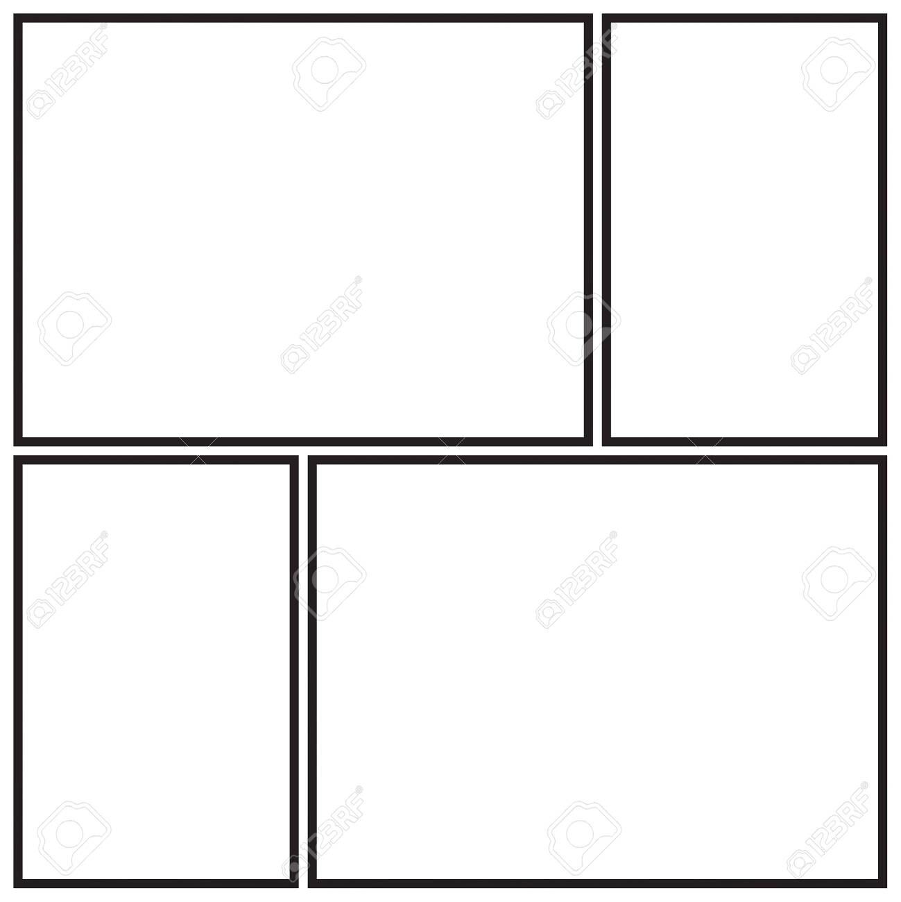 Photo Collage Templates Royalty Free SVG Cliparts Vectors And 