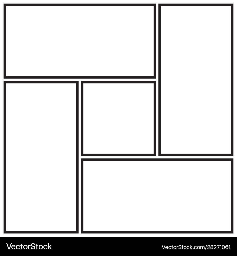 Photo Collage Templates Royalty Free Vector Image Photo Collage Templates Royalty Free Vector Image