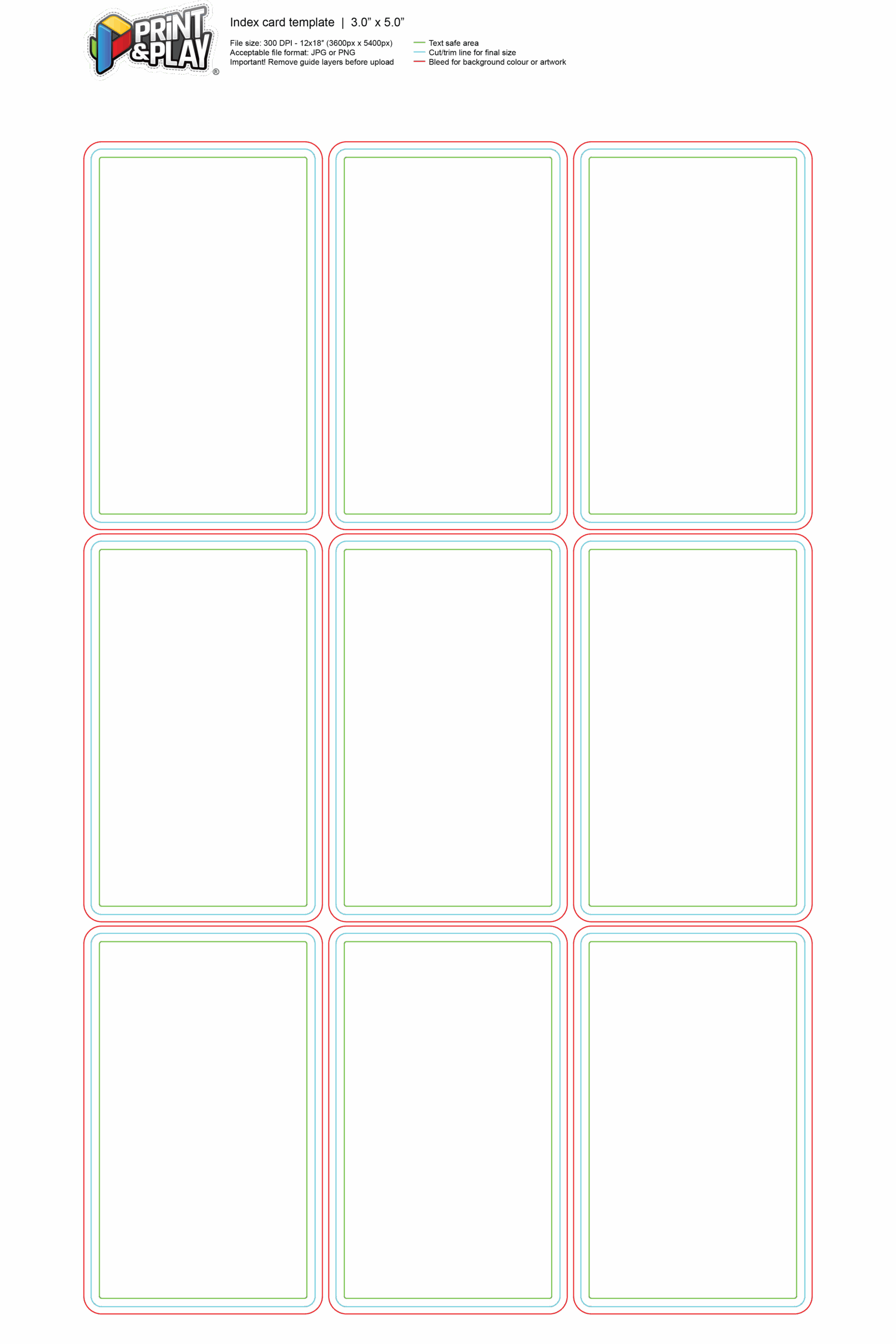 Playing Cards Formatting U0026 Templates Print U0026 Play