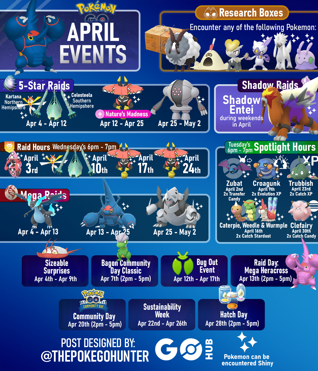 Pok mon GO April 2024 Event Guide Pok mon GO Hub