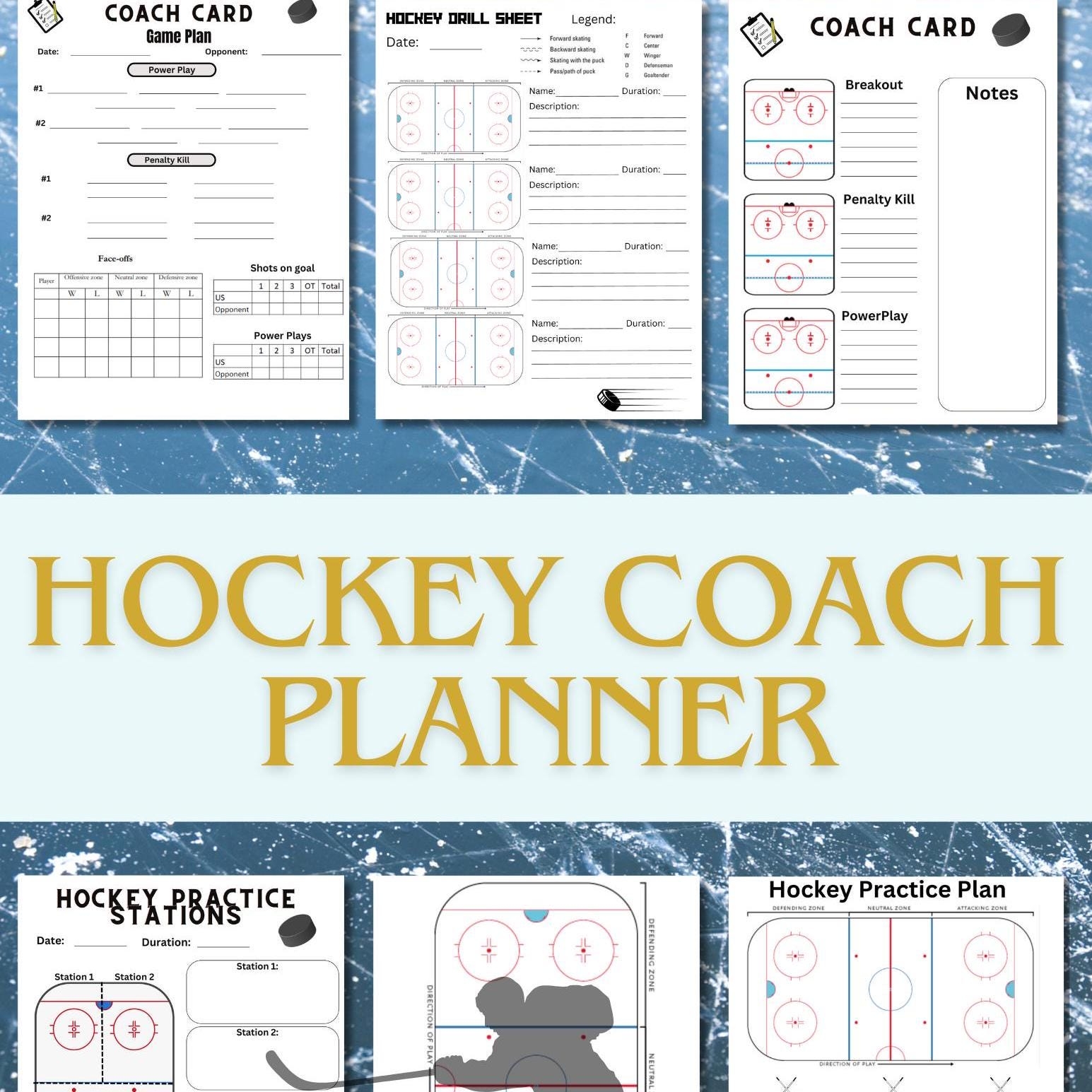 Practice Plan Hockey Etsy Canada Practice Plan Hockey Etsy Canada