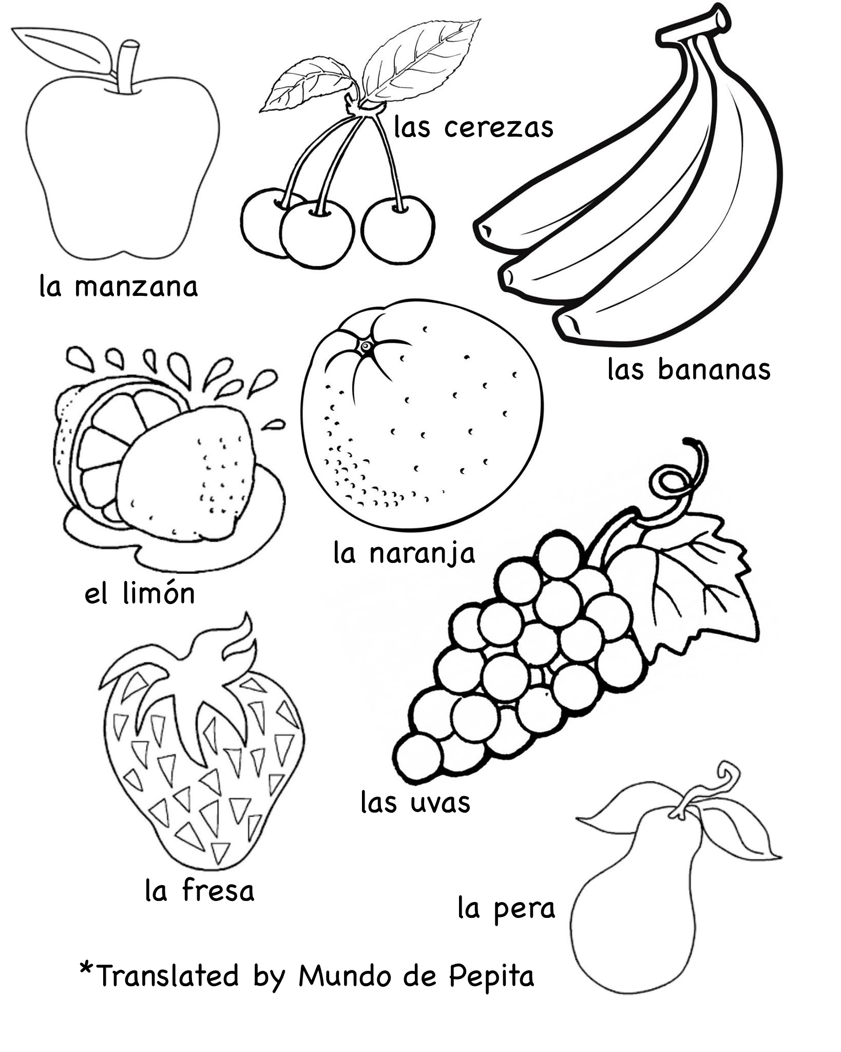 Premium Vector Fruit And Vegetable Vector Set For Printable Worksheets Library