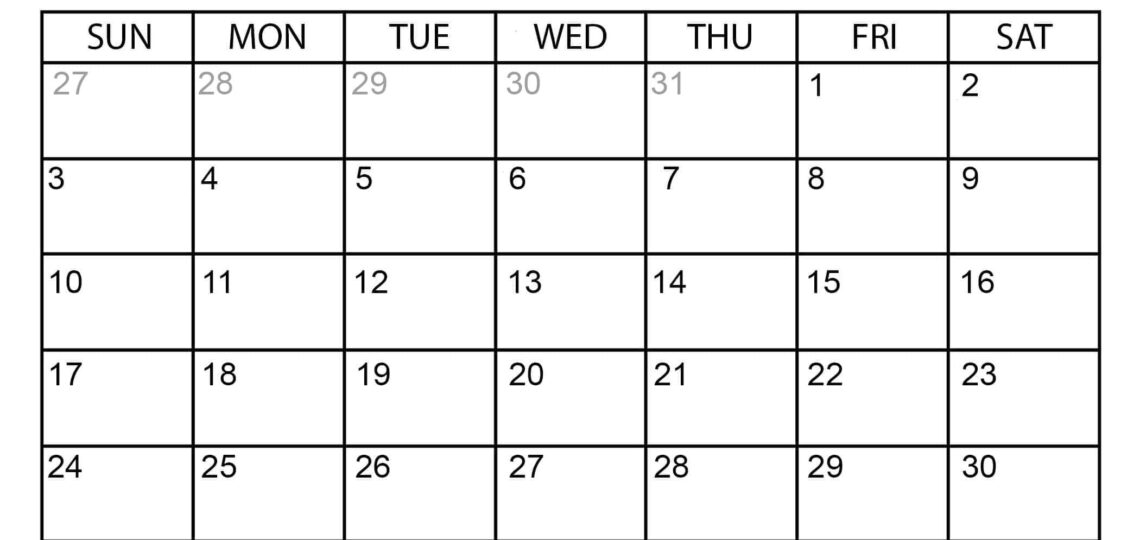 Printable August 2025 Calendar