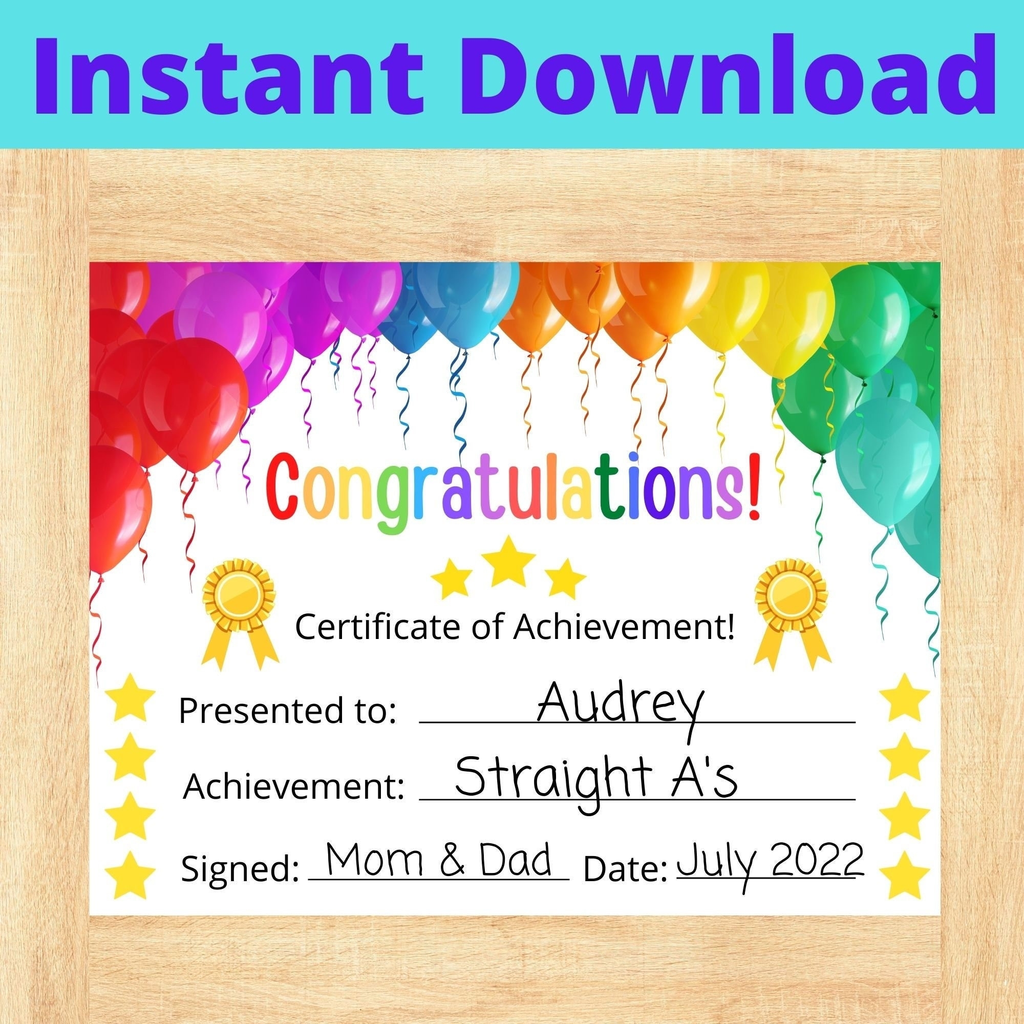 Free Printable Award Certificate Templates Free Printable Award Certificate Templates