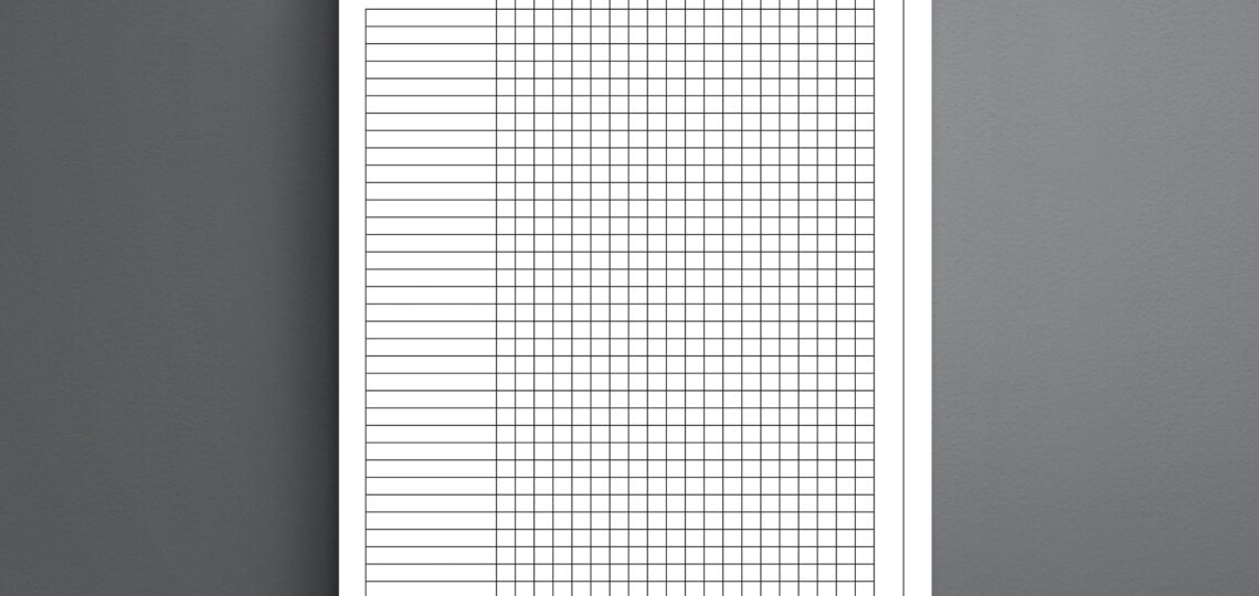 Printable Blank Tracking Spreadsheet Printable PDF Excel Google Sheets Etsy