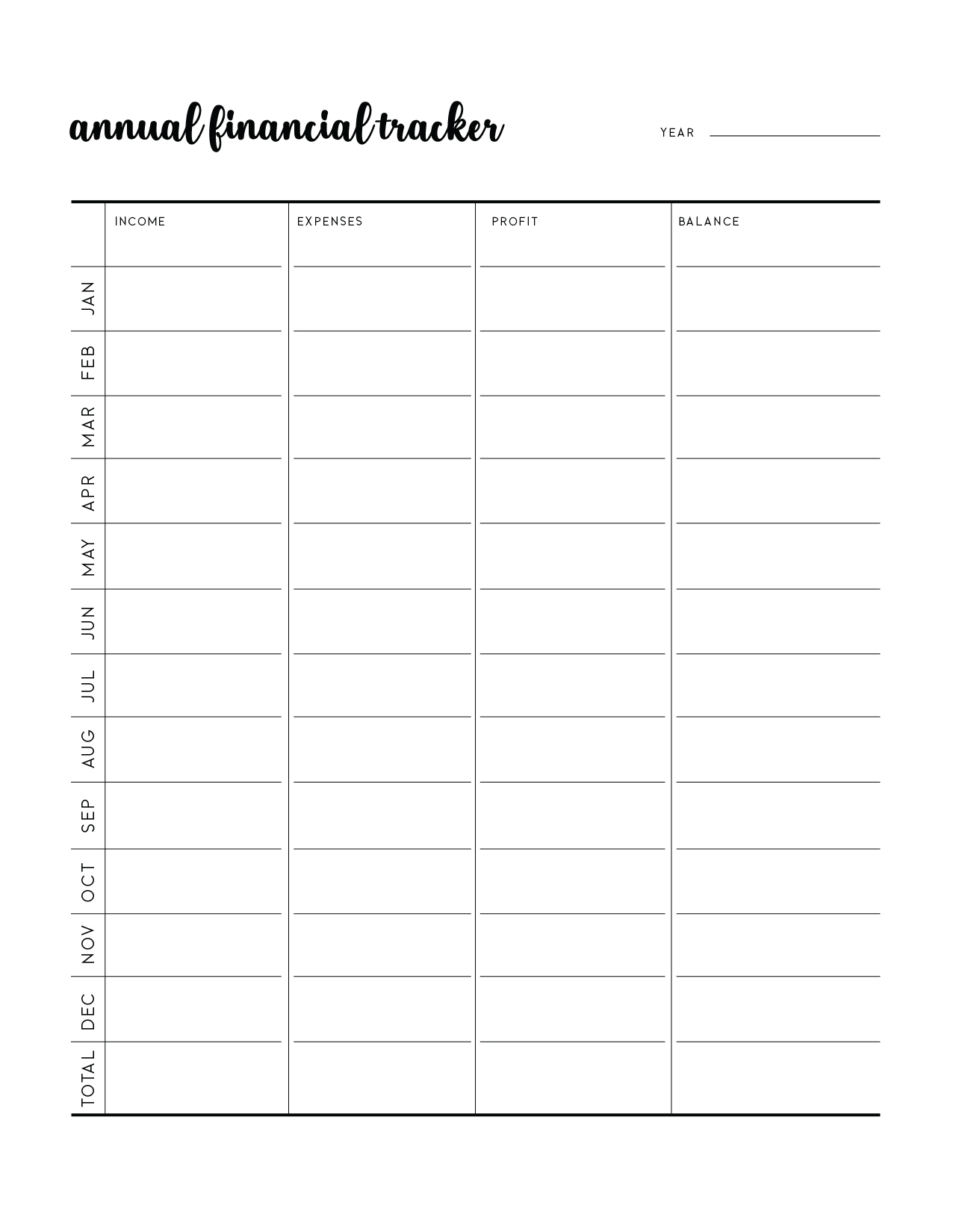 Printable Business Budget Template Free PDF Templates Printable Business Budget Template Free PDF Templates