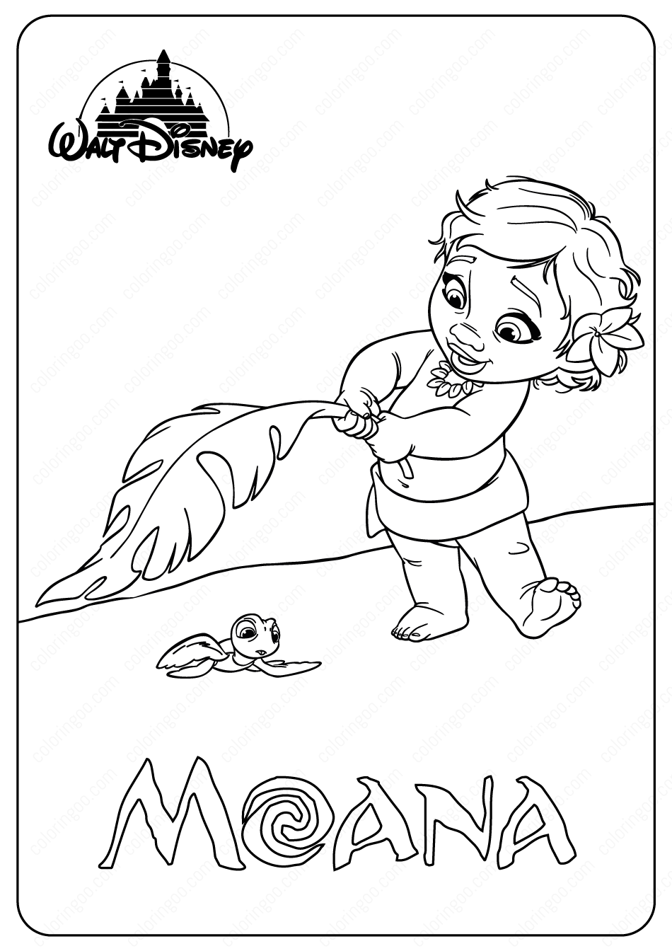 Moana Coloring Pages Free Printable Moana Coloring Pages Free Printable