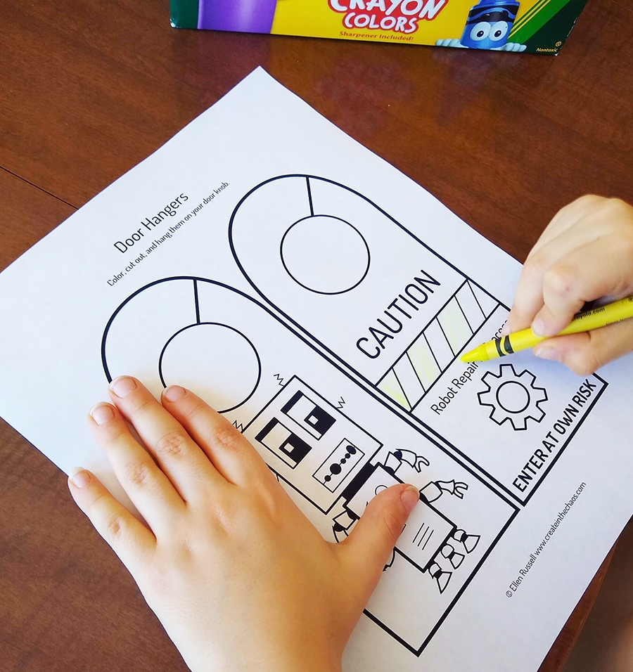 Printable Door Hangers Create In The Chaos