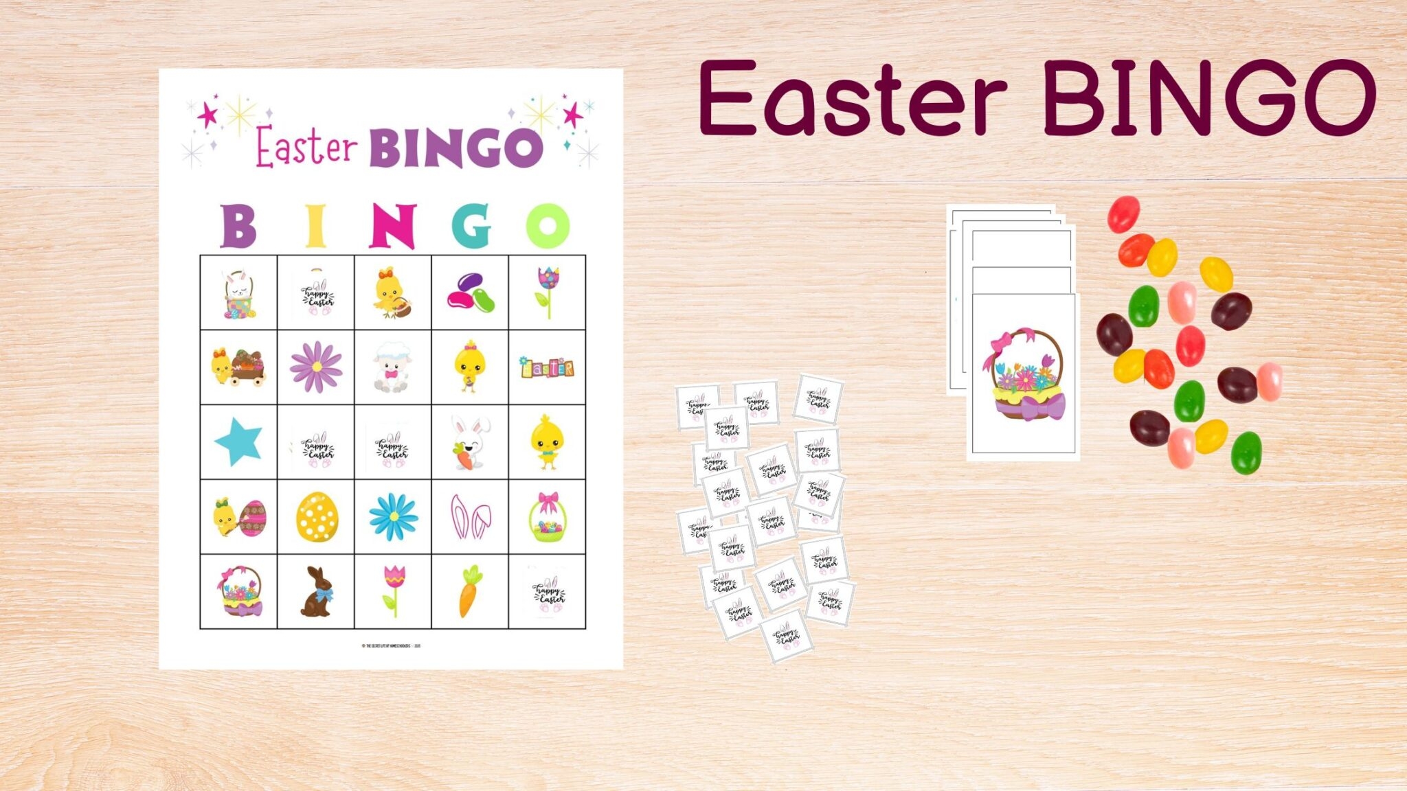 Free Printable Easter Bingo Cards Free Printable Easter Bingo Cards
