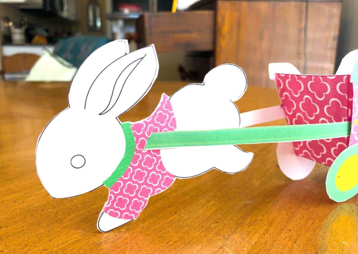 Printable Easter Bunny Craft Template Thrive At Home