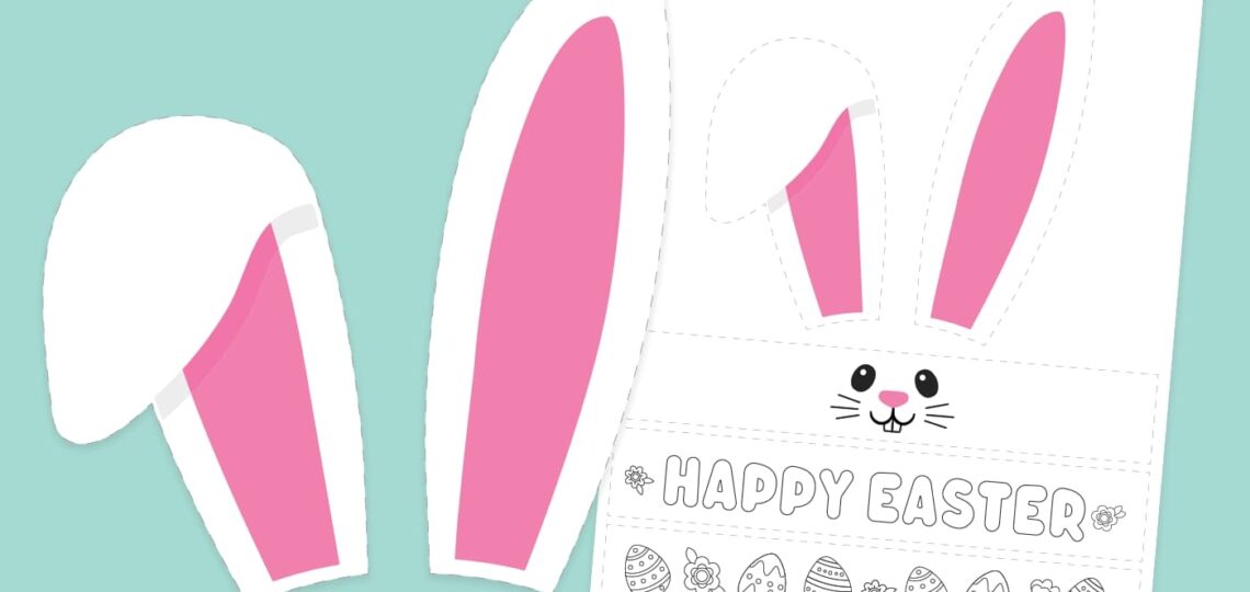Printable Easter Bunny Ears Template FREE Download Favorite Printables