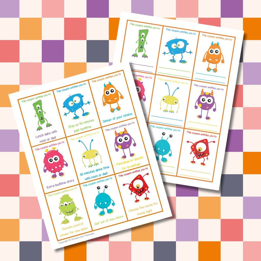 Printable Halloween Coupons For Kids