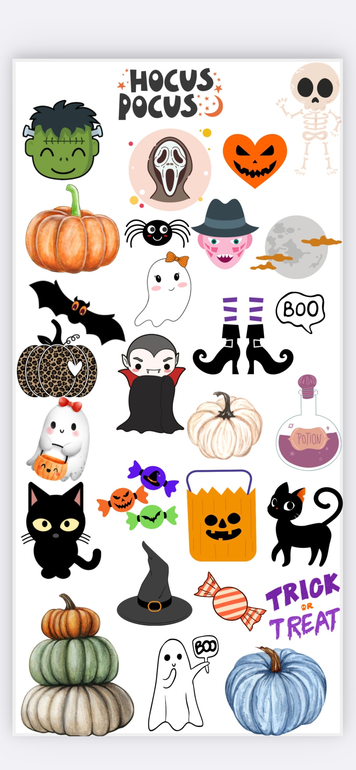 Printable Halloween Sticker