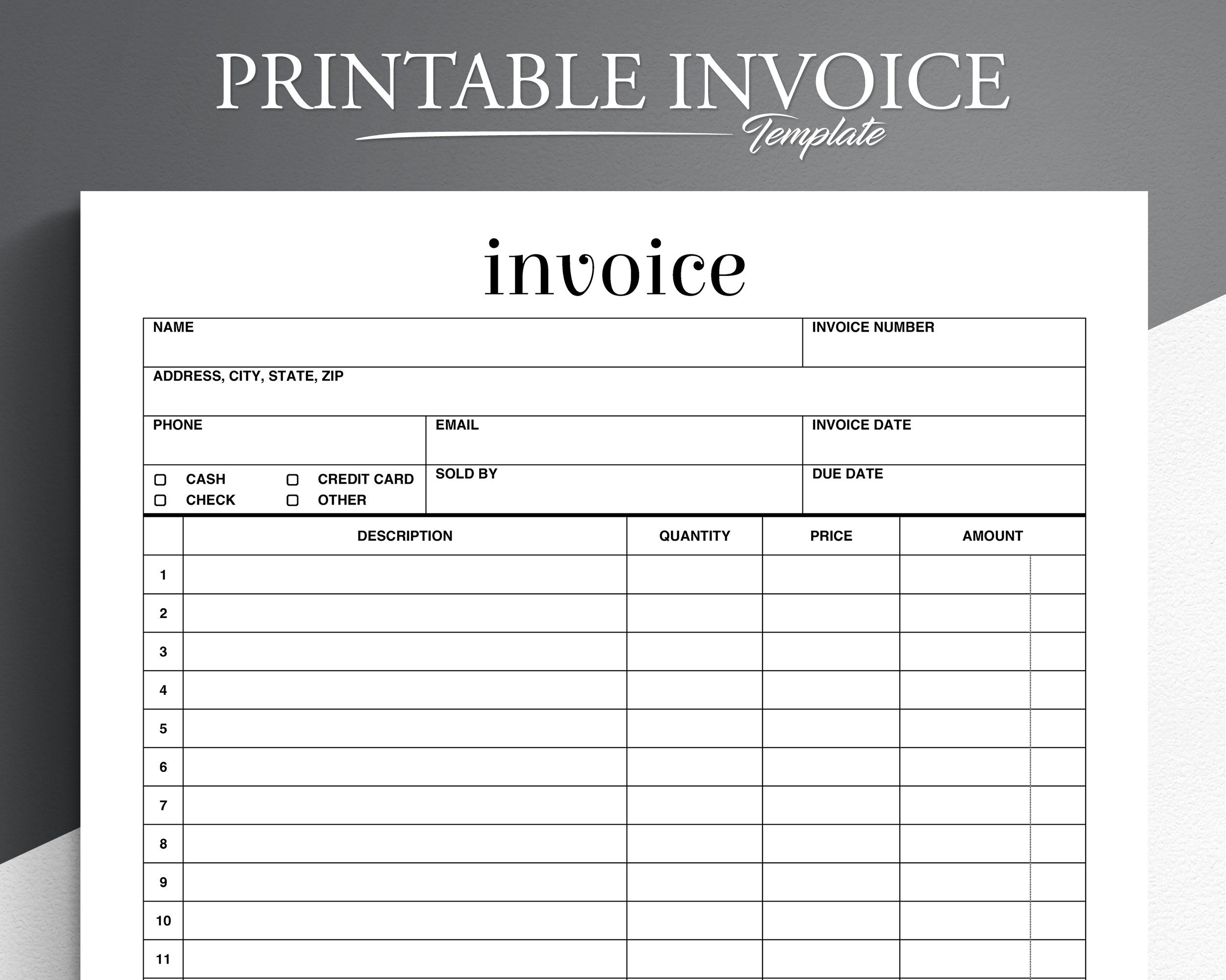 Printable Invoice Form Business Invoice Easy And Simple Invoice Worksheets Library Printable Invoice Form Business Invoice Easy And Simple Invoice Worksheets Library