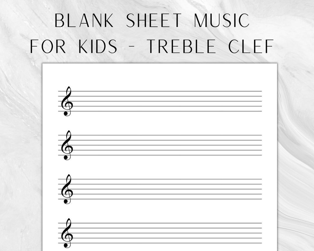 Printable Kids Sheet Music Blank Music Paper Treble Clef Music Sheets For Kids Music Manuscript Write Own Music Template Staff Paper Violin Etsy Printable Kids Sheet Music Blank Music Paper Treble Clef Music Sheets For Kids Music Manuscript Write Own Music Template Staff Paper Violin Etsy
