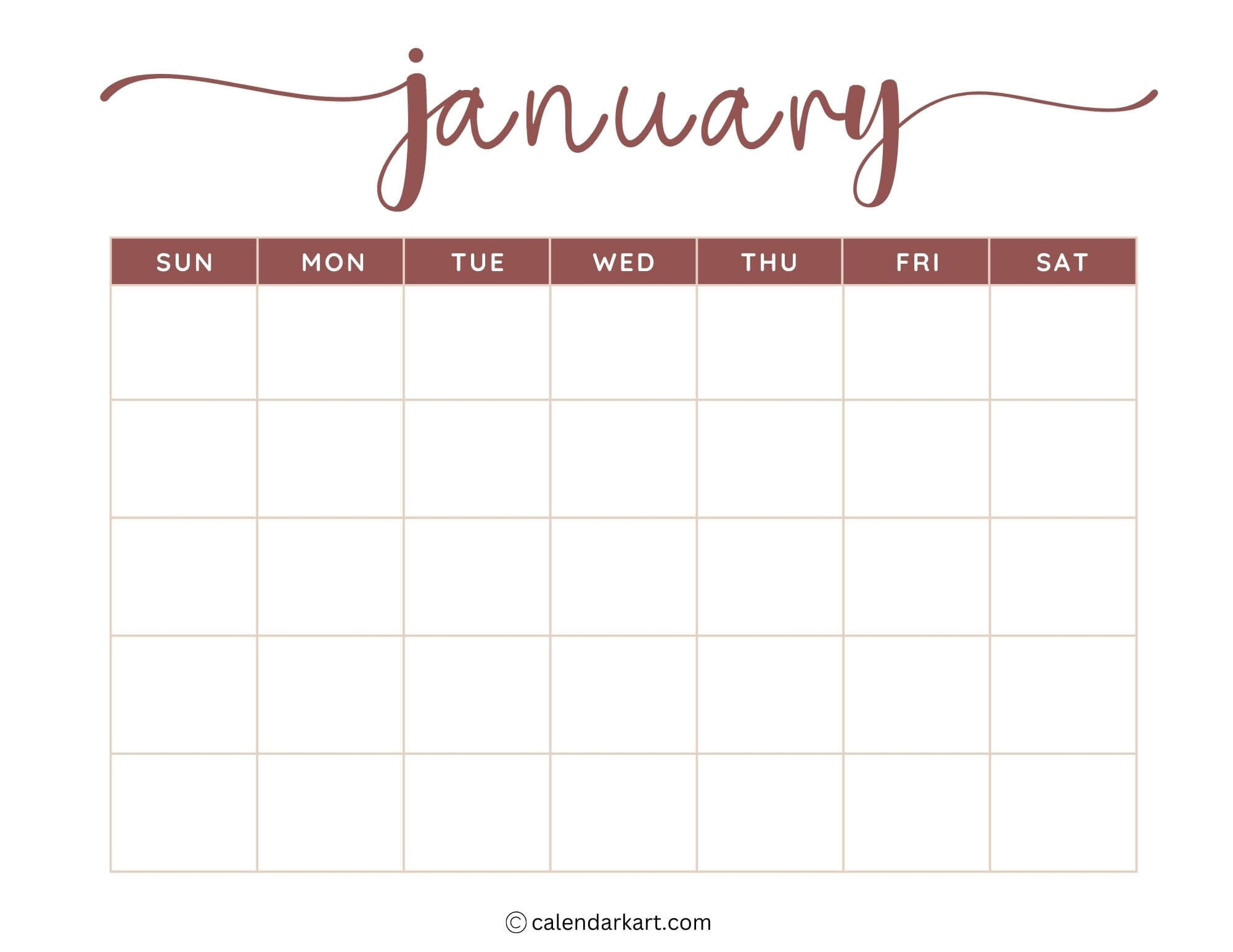 Best Free Printable Calendar Templates Best Free Printable Calendar Templates