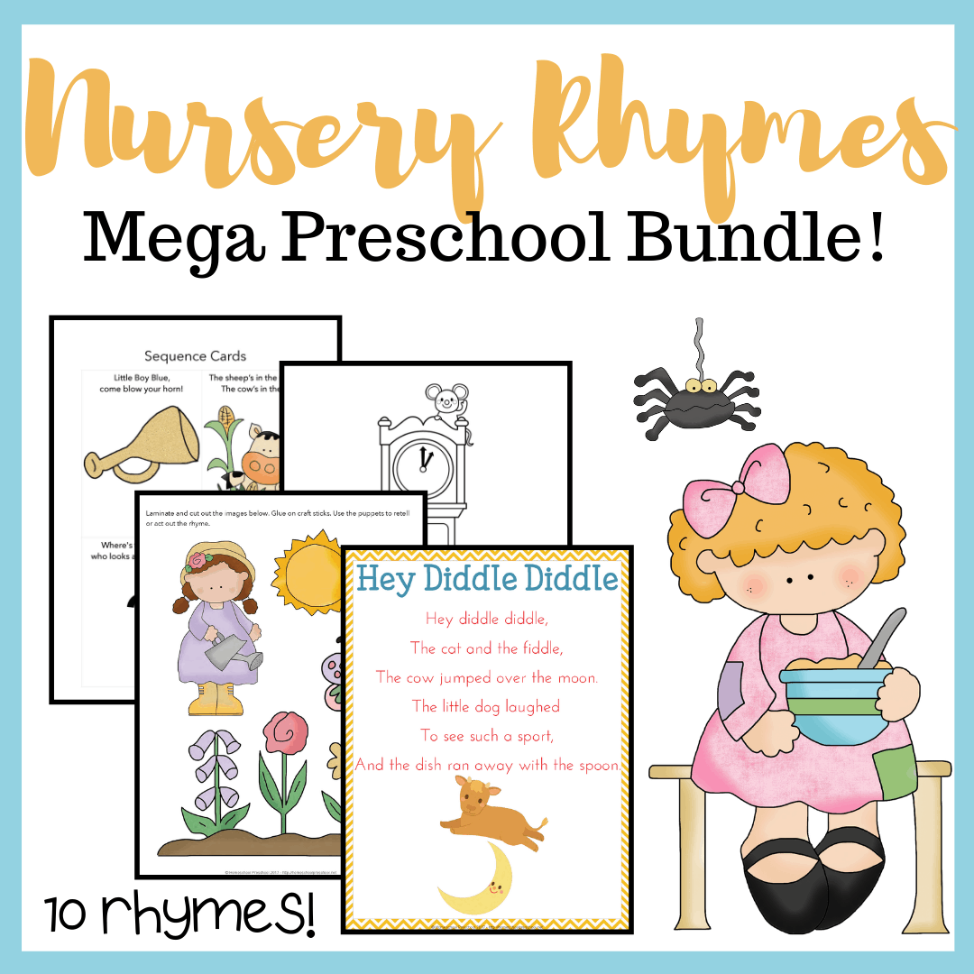 Printable Nursery Rhyme Activities Printable Nursery Rhyme Activities