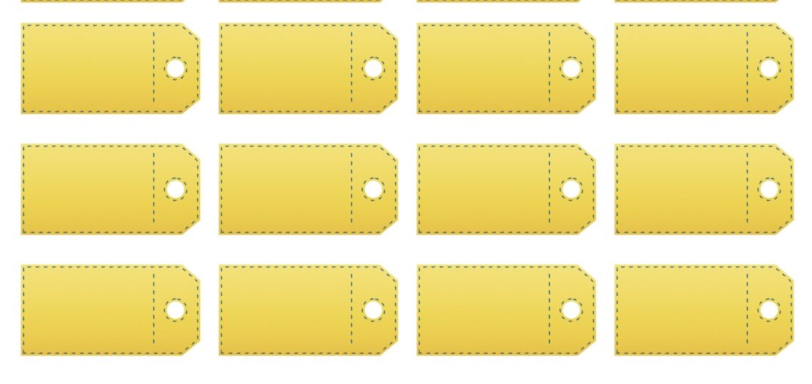 Printable Price Tag Templates Make Your Own Price Tag Labels