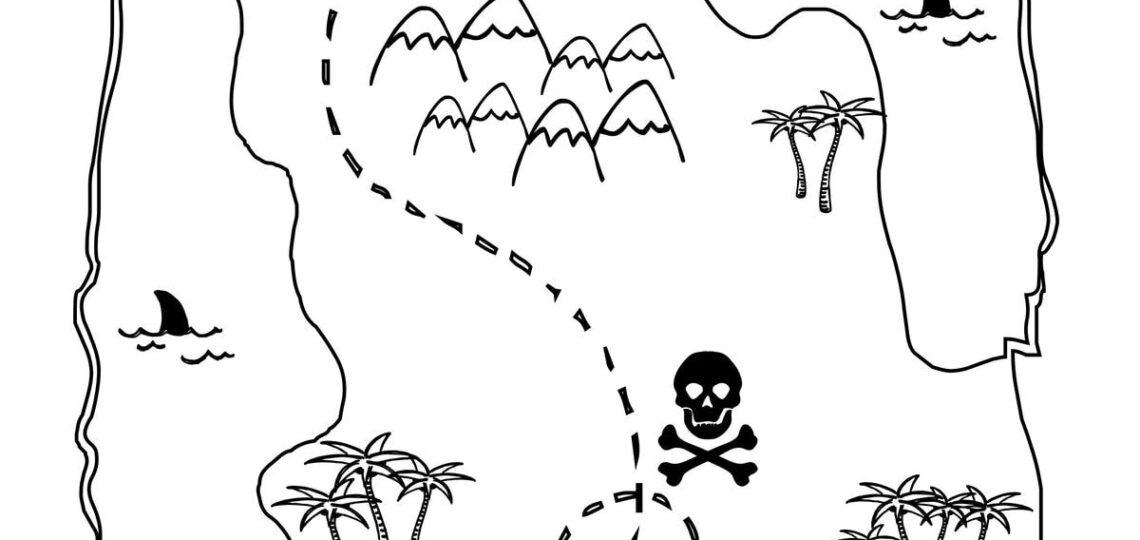 Printable Treasure Map Kids Activity Let s DIY It All With Kritsyn Merkley