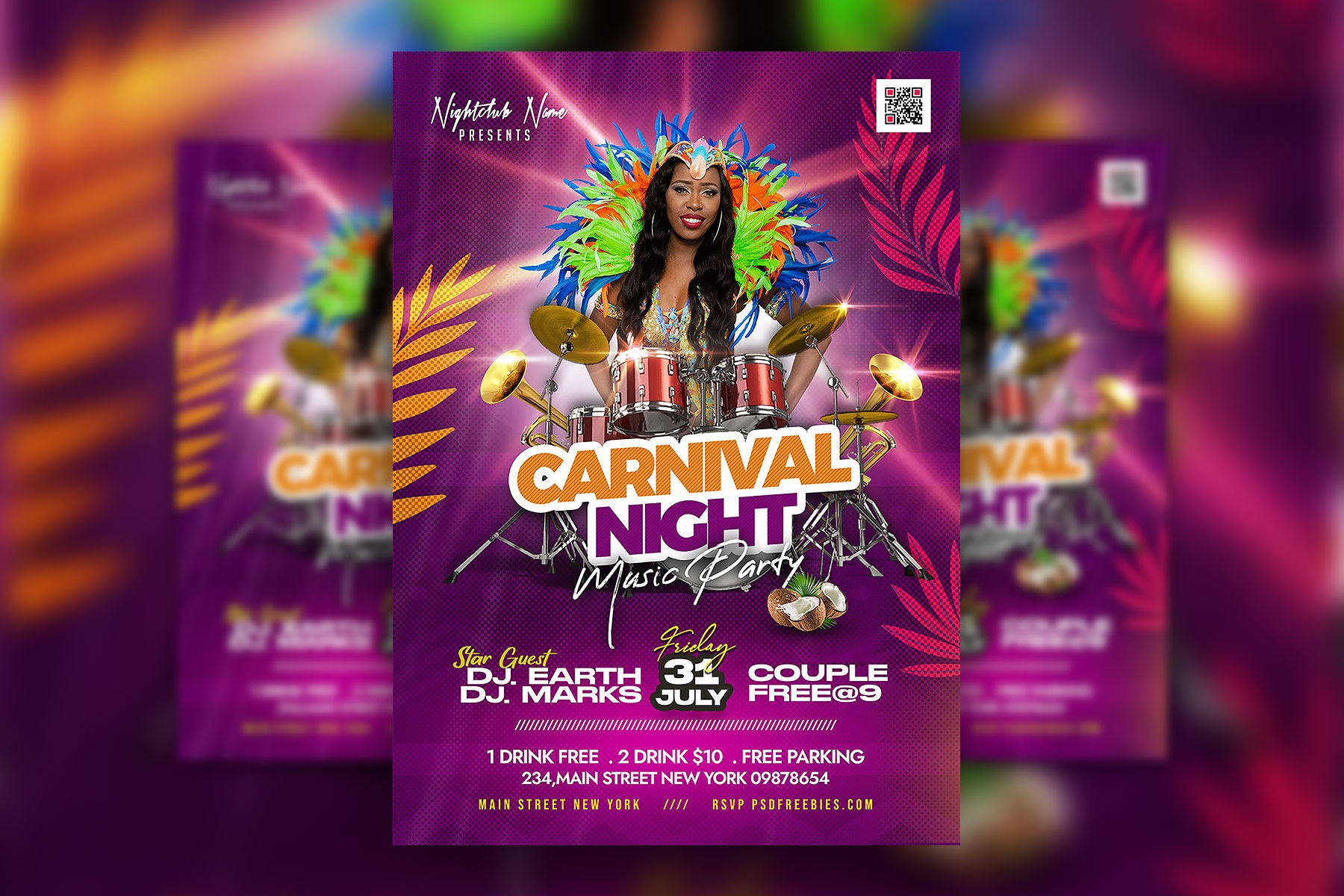 Purple Carnival Event Party Flyer Template Free Download Resource Boy Purple Carnival Event Party Flyer Template Free Download Resource Boy