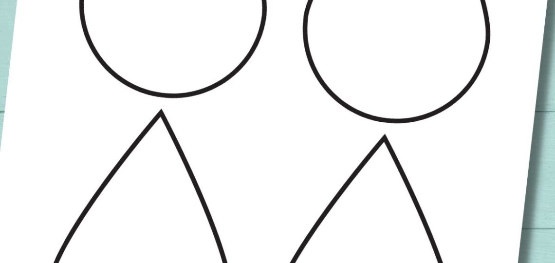 Raindrop Templates Free Printables Of Different Sizes