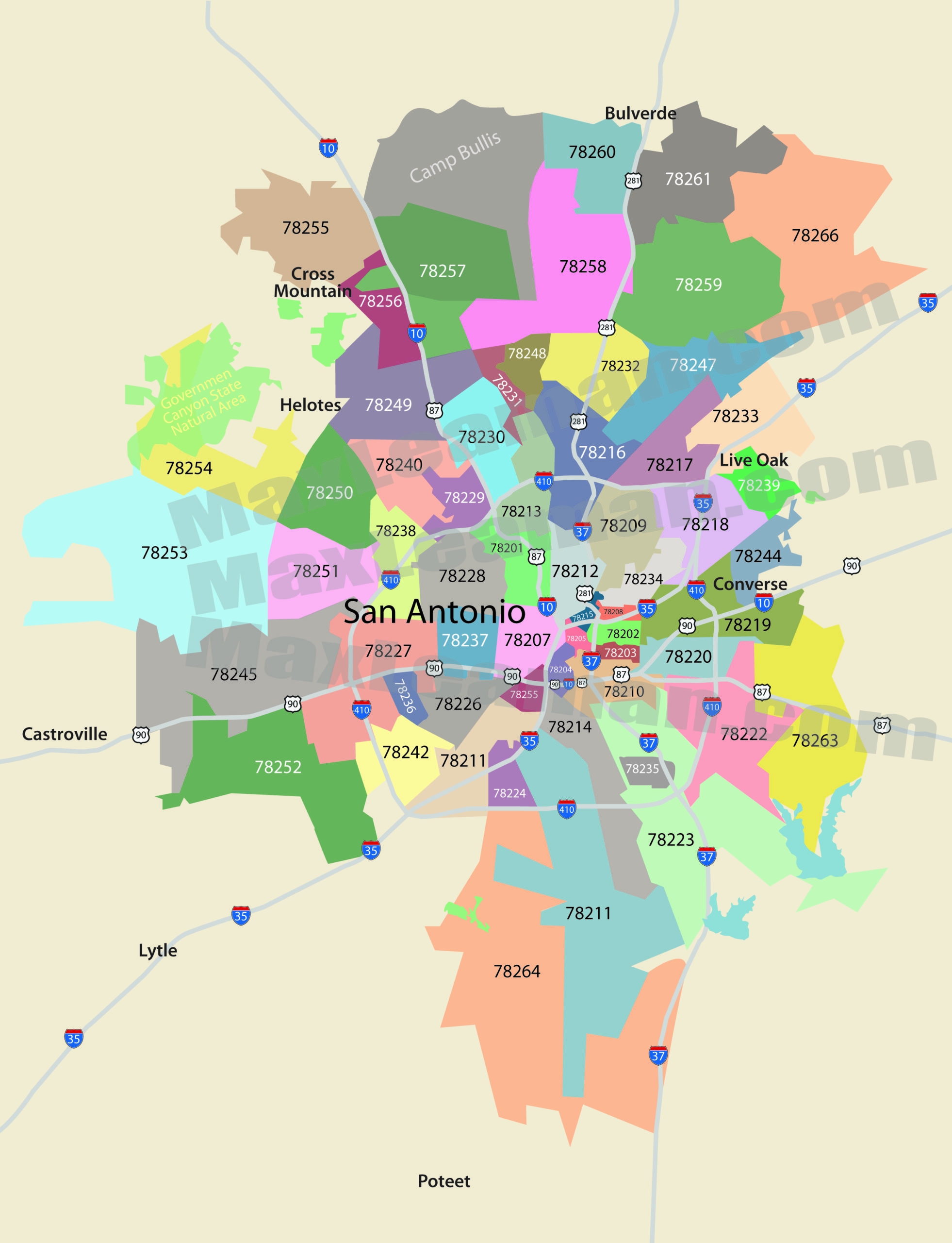 San Antonio Zip Code Map Zipcode Map Of San Antonio Texas San Antonio Zip Code Map Zipcode Map Of San Antonio Texas