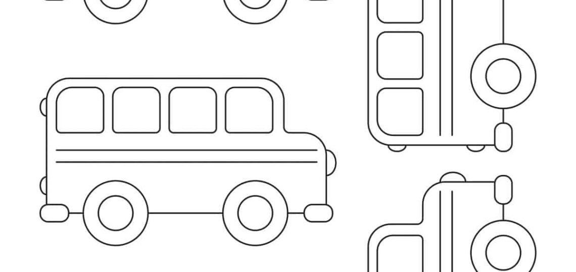 School Bus Template