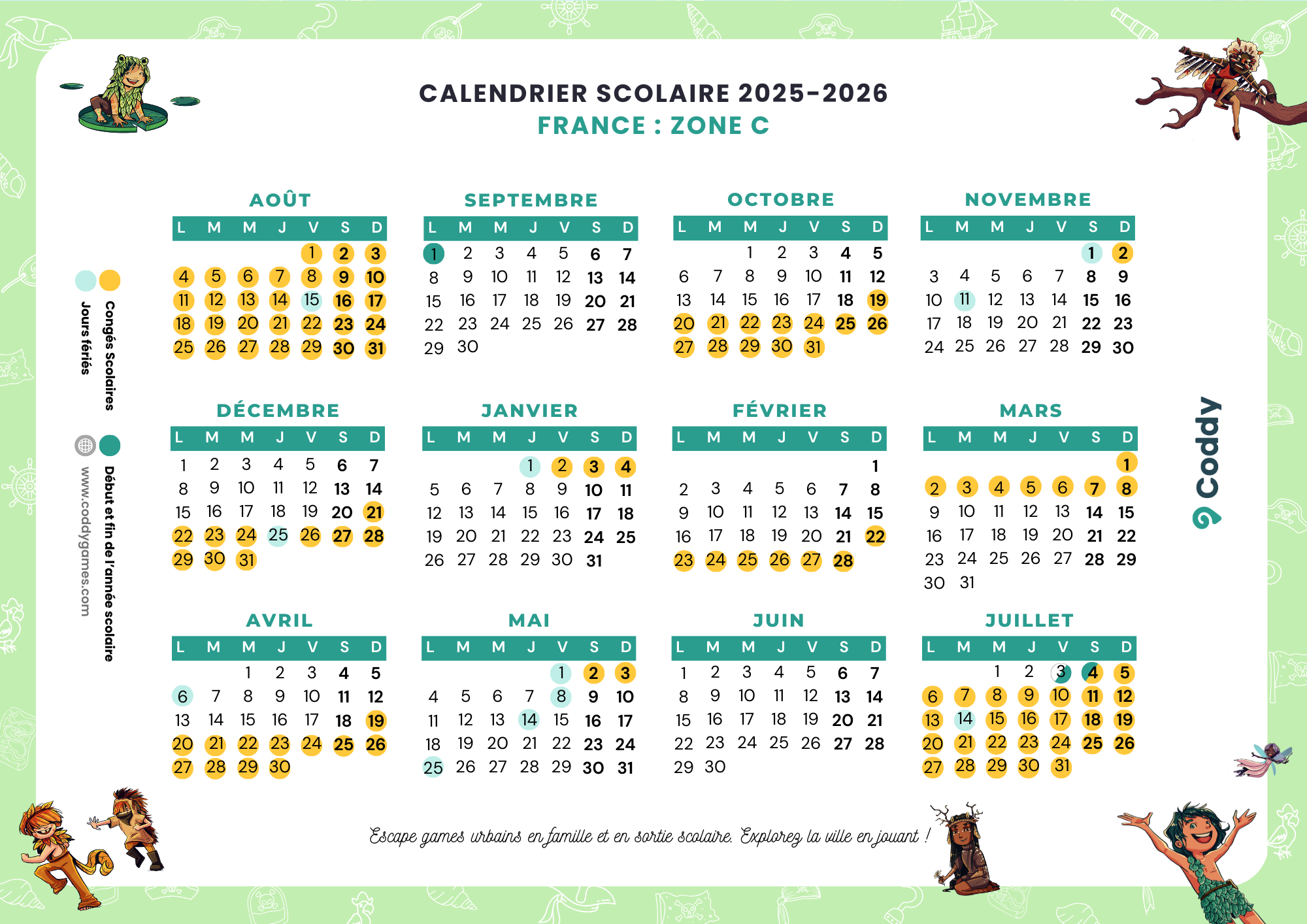 School Calendar 2025 2026 In France