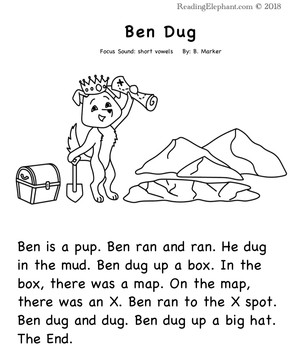 Free Printable Phonics Books Free Printable Phonics Books