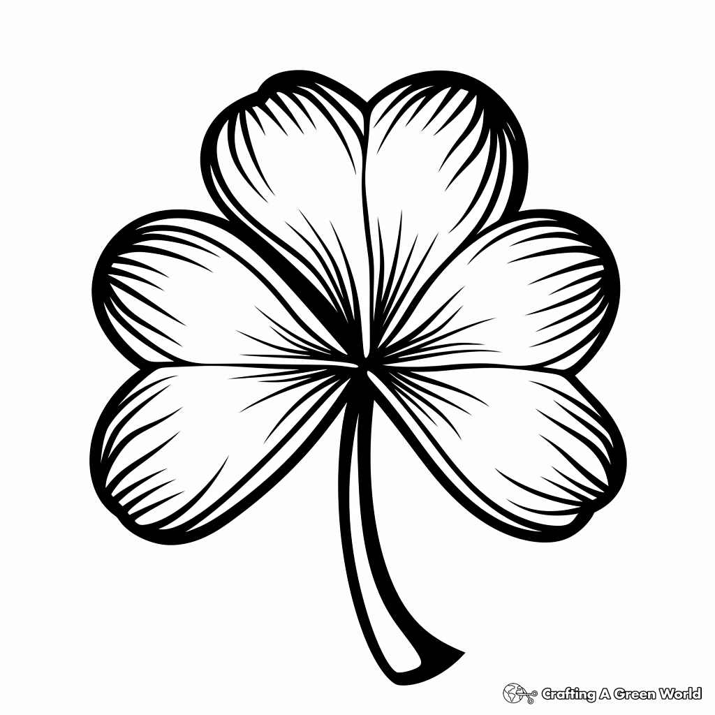 Shamrock Coloring Page Free Printable Shamrock Coloring Page Free Printable