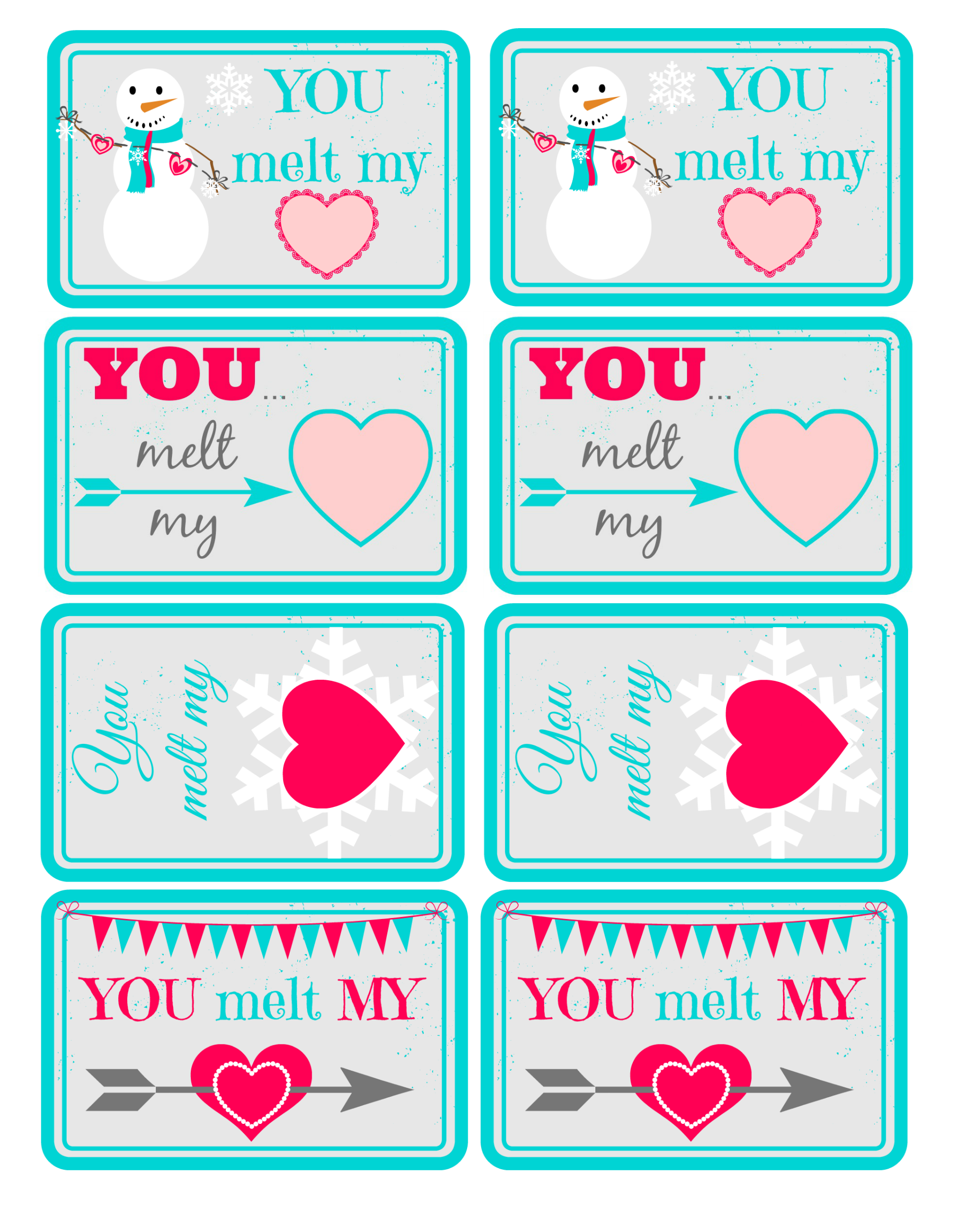 Share The Love Free Printable Valentine Gift TagsDIY Show Off 