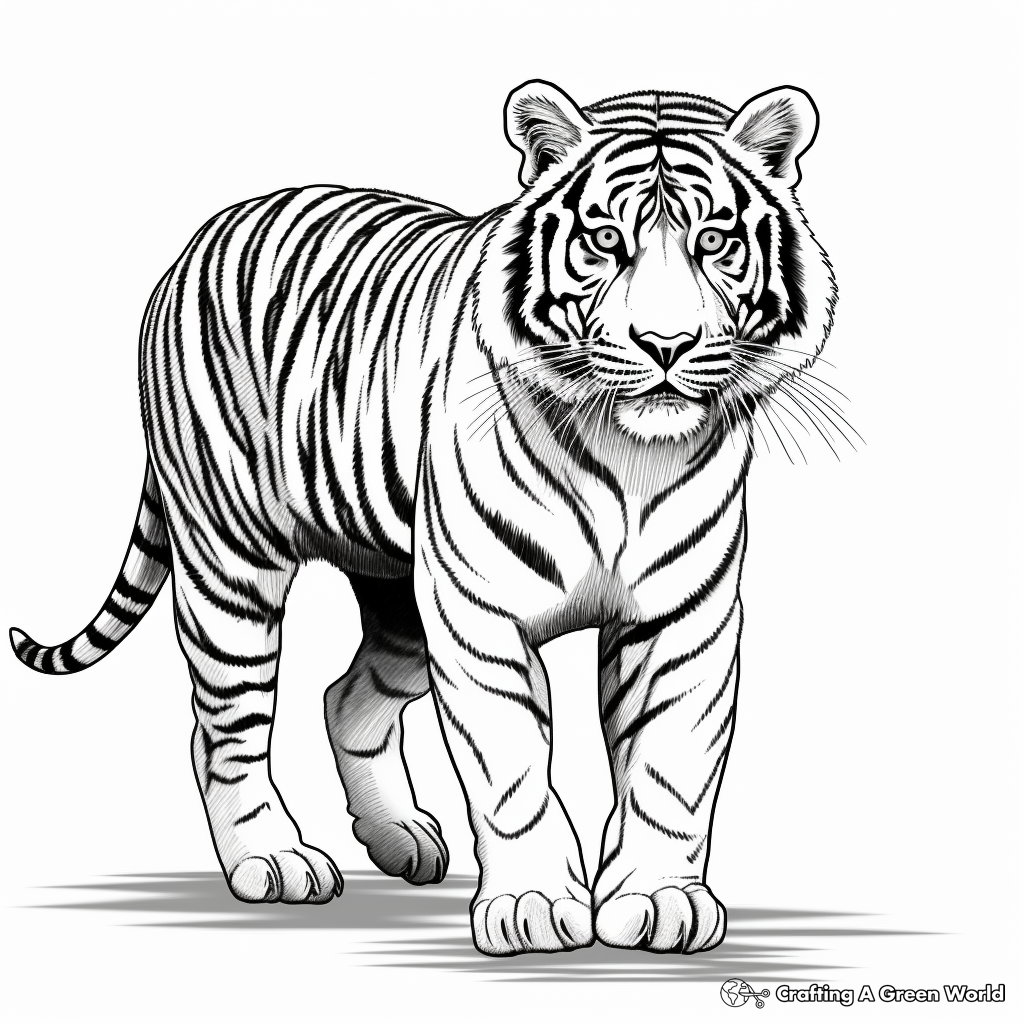 Siberian Tiger Coloring Pages Free U0026 Printable Worksheets Library