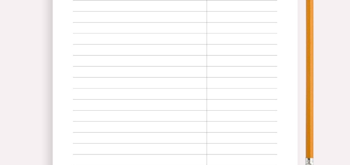 Simple Music Playlist Printable Favorite Songs Fitness Songs