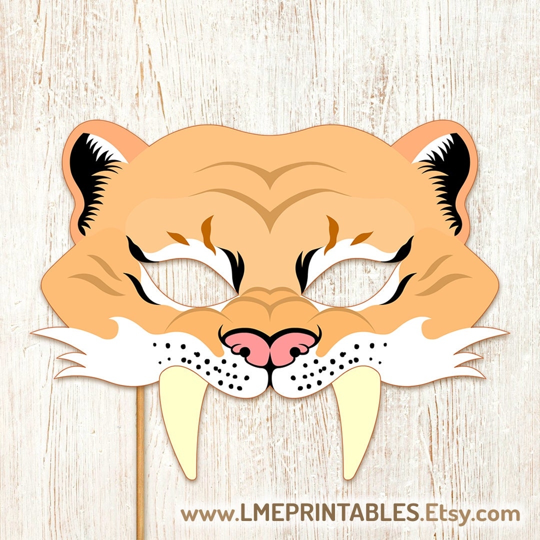 Free Tooth Mask Printable Template