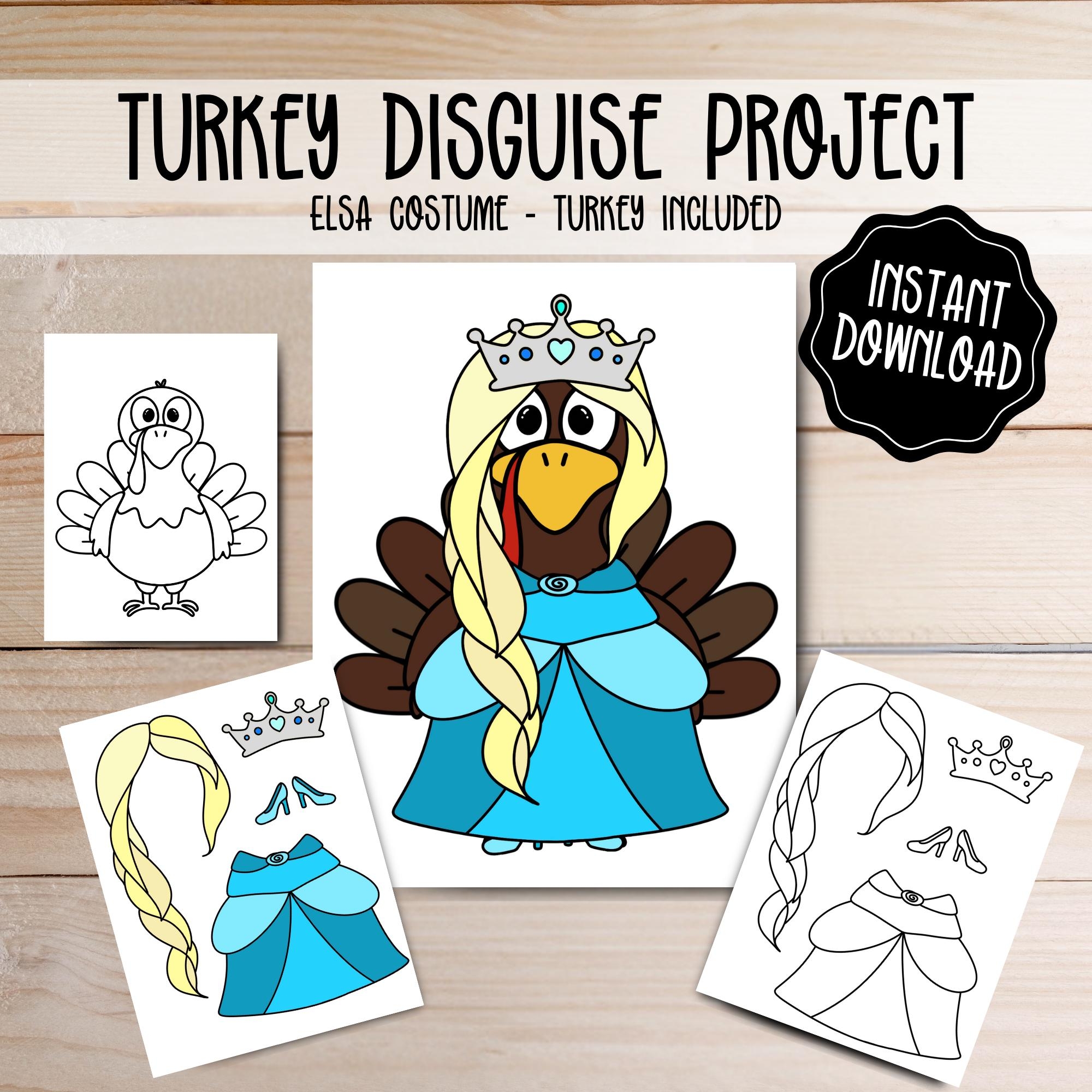 Snowman Turkey Disguise Template Etsy Snowman Turkey Disguise Template Etsy