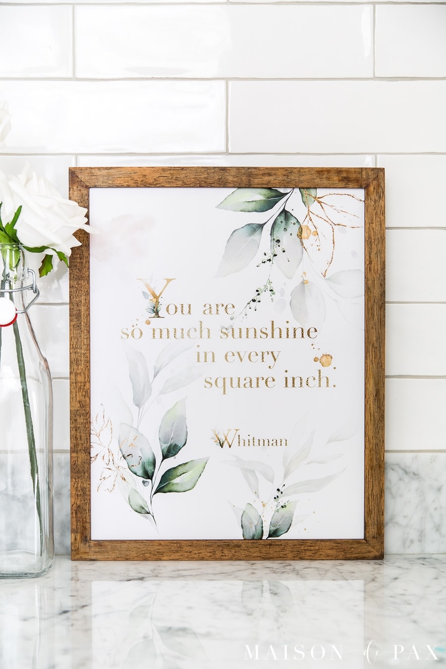 So Much Sunshine Printable Wall Art Maison De Pax