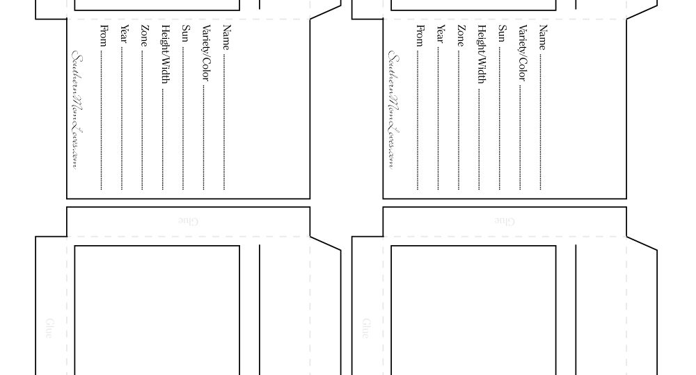 Southern Mom Loves Garden Heirloom Seed Packet Free Printable