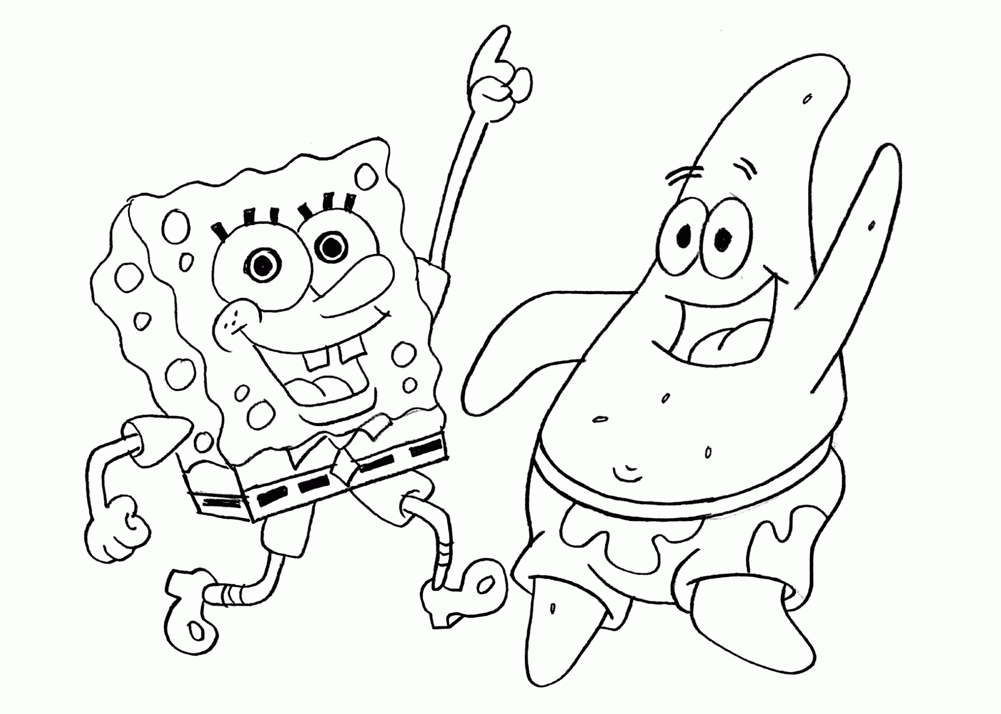 Spongebob Coloring Pages Printable Coloring Pages FREE Spongebob Coloring Pages Printable Coloring Pages FREE