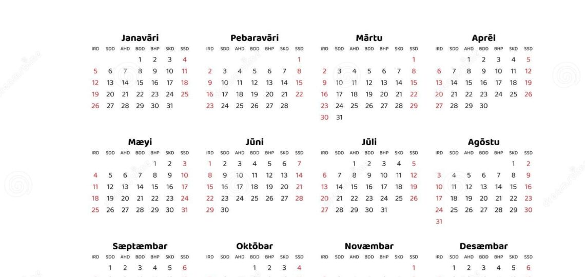 Sri Lanka Calendar 2025 Week Starts From Sunday Vector Graphic Design Stock Vector Illustration Of Calendar Creative 262798163