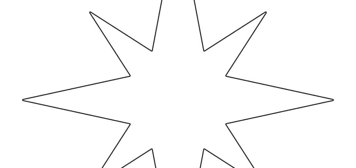 Star Template Childhood Magic