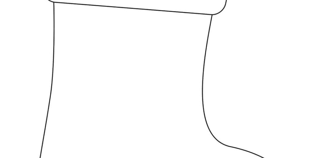 Stocking Template Free Printable Childhood Magic