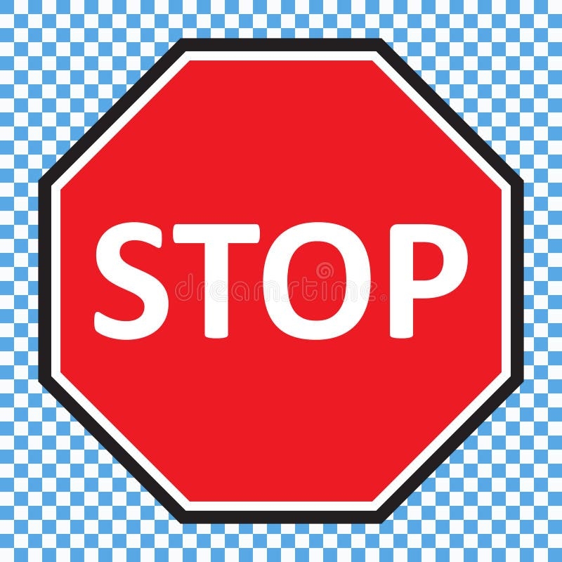 Blank Stop Sign Template Printable