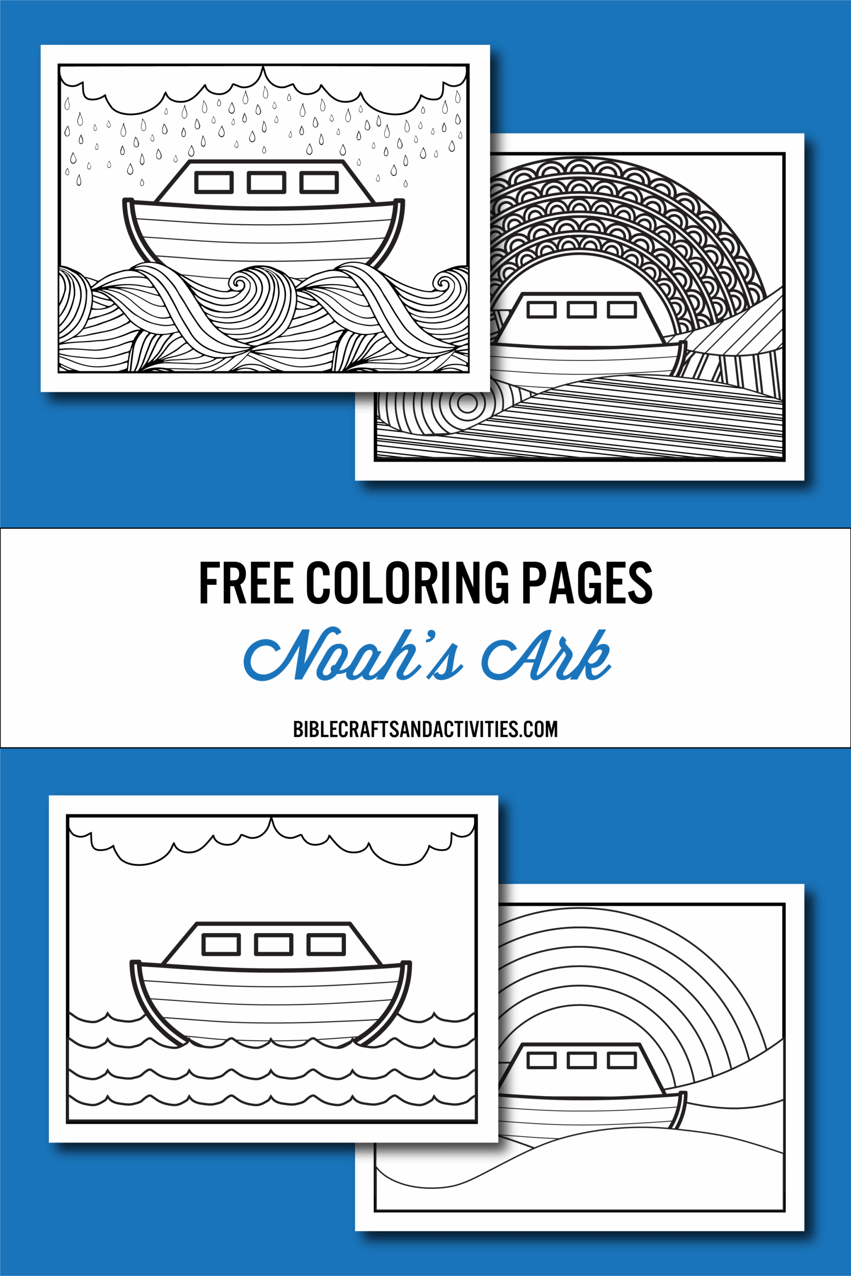 Noah's Ark Craft Printable Free
