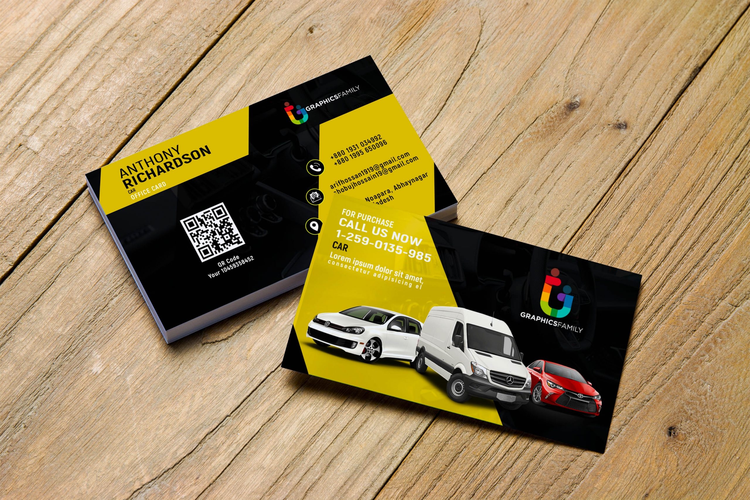 Free Printable Automotive Business Card Templates Free Printable Automotive Business Card Templates