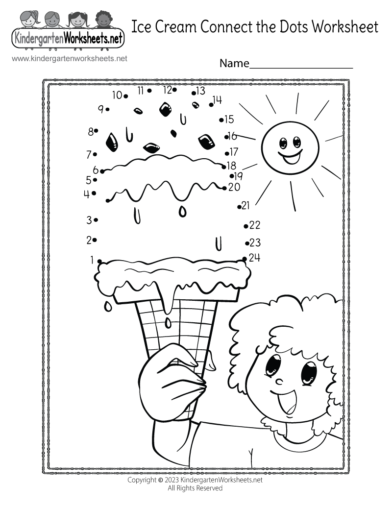 Summer Connect The Dots Worksheet Free Printable Digital U0026 PDF Summer Connect The Dots Worksheet Free Printable Digital U0026 PDF