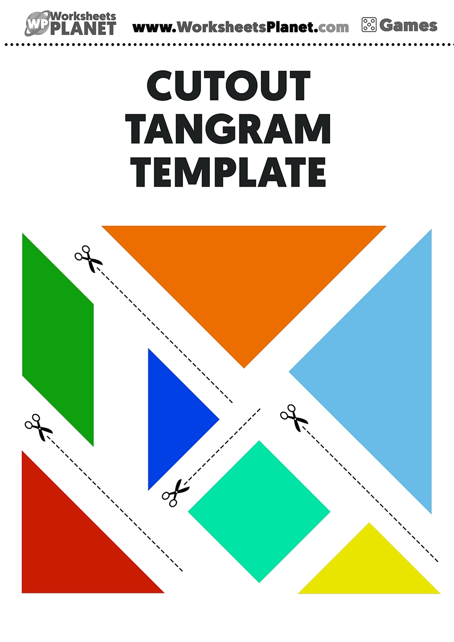 Tangram For Kids Printable Template Pack Of Shapes