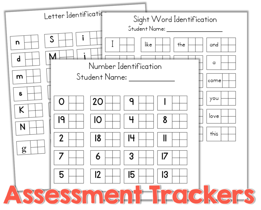 Teacher Friendly Data Collection freebie Little Minds At Work