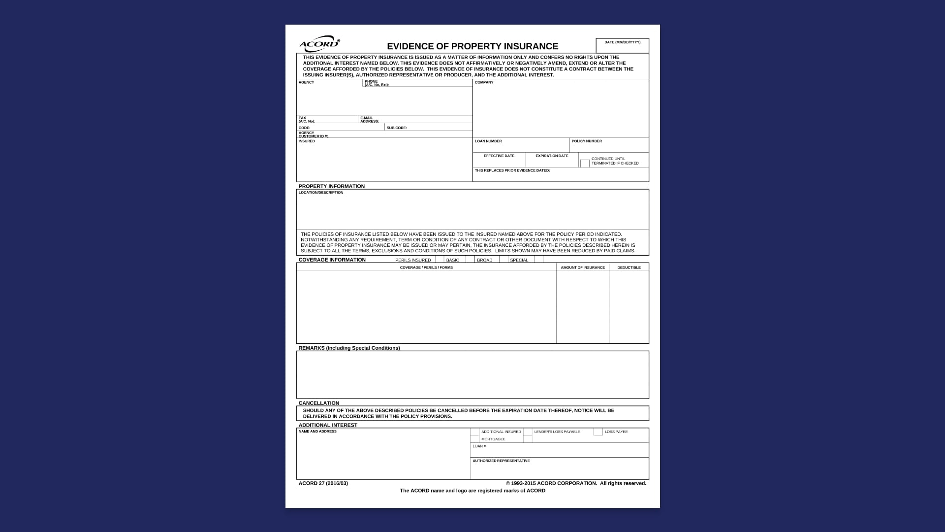 Template Ideas Blank Certificate Of Best Insurance Acord With 