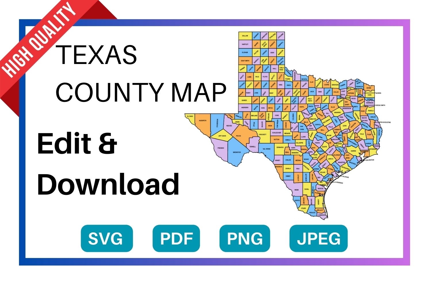 Texas County Map Editable U0026 Printable State County Maps Texas County Map Editable U0026 Printable State County Maps
